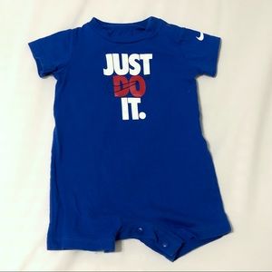 Nike baby boy romper
